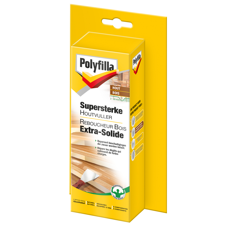 Polyfilla Supersterke Houtvuller Krachtige reparatie voor hout