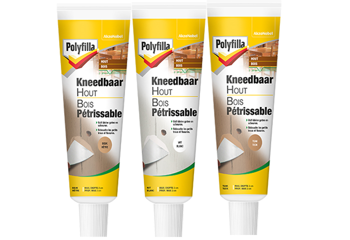 tubes polyfilla kneedbaar hout